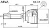 SUZUK 4410254J00 Joint Kit, drive shaft